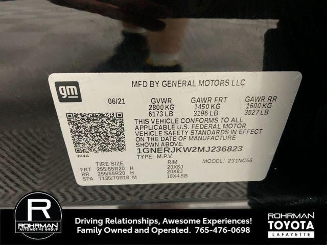 2021 Chevrolet Traverse RS