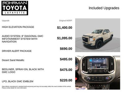 2021 GMC Canyon Elevation