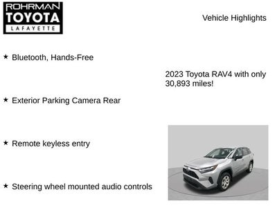 2023 Toyota RAV4 LE