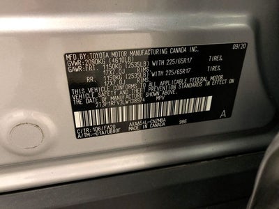 2020 Toyota RAV4 XLE