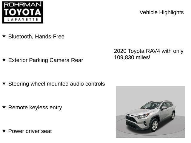 2020 Toyota RAV4 XLE