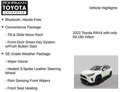 2022 Toyota RAV4 Hybrid SE
