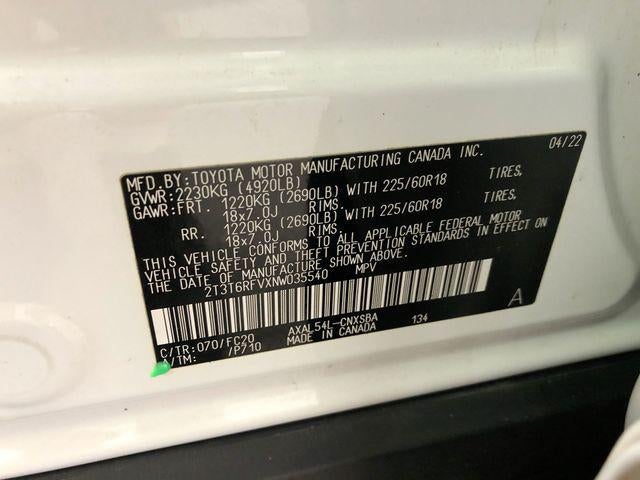 2022 Toyota RAV4 Hybrid SE