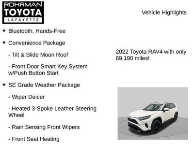 2022 Toyota RAV4 Hybrid SE