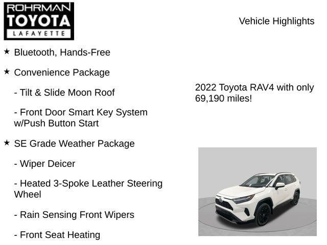 2022 Toyota RAV4 Hybrid SE