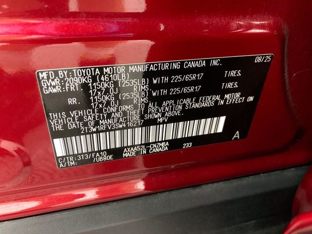 2025 Toyota RAV4 XLE