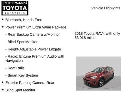 2018 Toyota RAV4 XLE