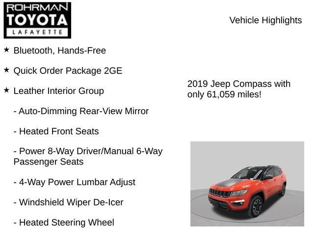 2019 Jeep Compass Trailhawk