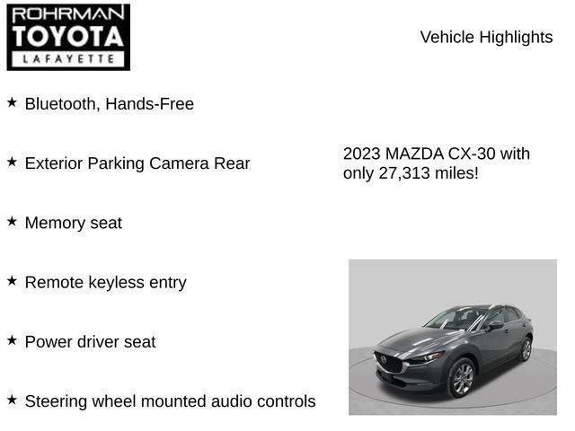 2023 Mazda Mazda CX-30 2.5 S Preferred Package