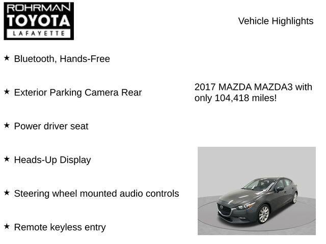 2017 Mazda Mazda3 Touring 2.5