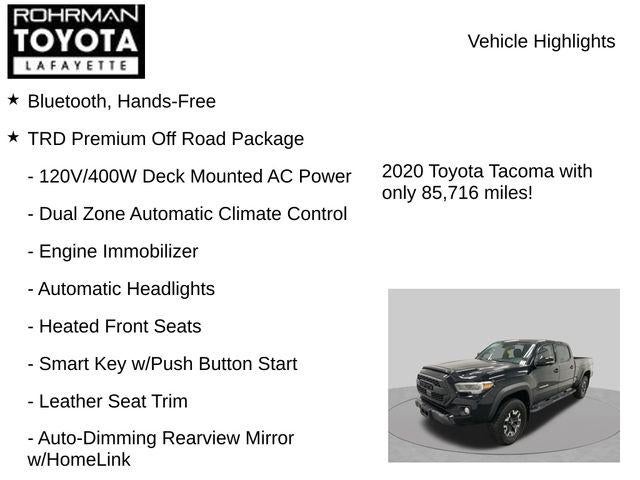 2020 Toyota Tacoma TRD Off-Road V6