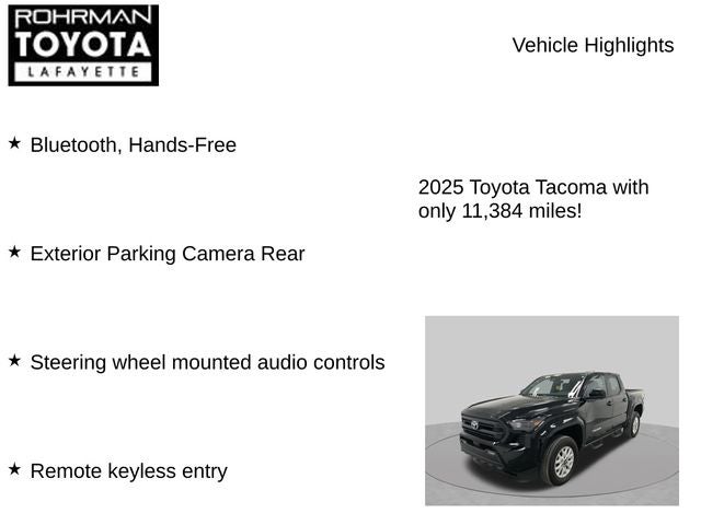 2025 Toyota Tacoma SR5