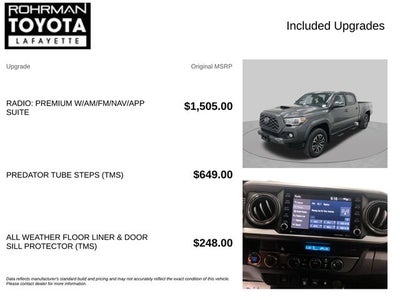 2021 Toyota TACOMA TRD SPORT TRD Sport V6