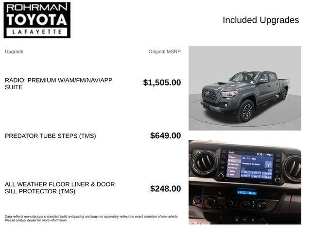 2021 Toyota TACOMA TRD SPORT TRD Sport V6