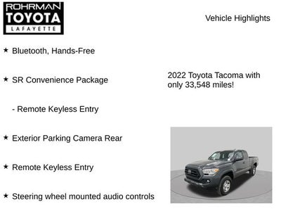 2022 Toyota Tacoma SR