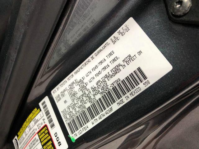 2022 Toyota Tacoma SR