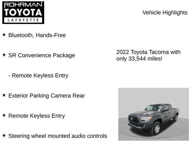 2022 Toyota Tacoma SR