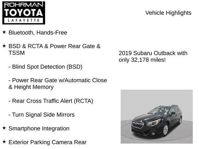 2019 Subaru Outback 2.5i Premium