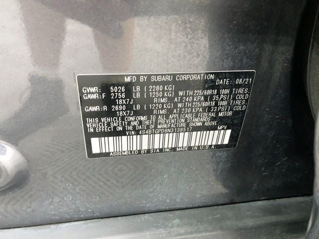 2022 Subaru Outback Touring XT