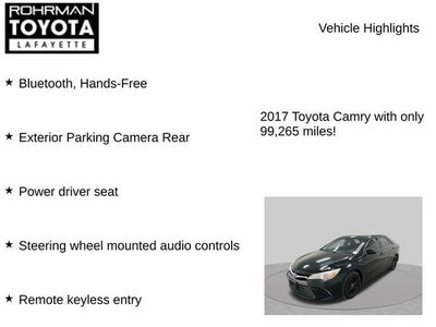 2017 Toyota Camry Hybrid LE