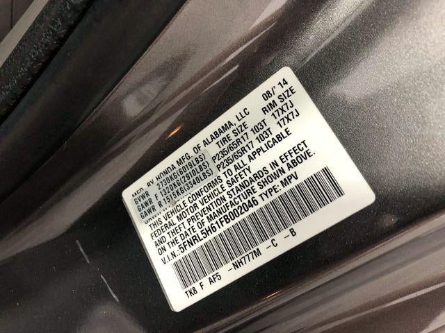 2015 Honda Odyssey EX-L