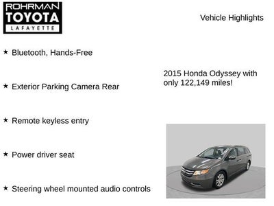 2015 Honda Odyssey EX-L