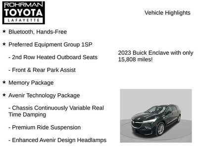 2023 Buick Enclave Avenir