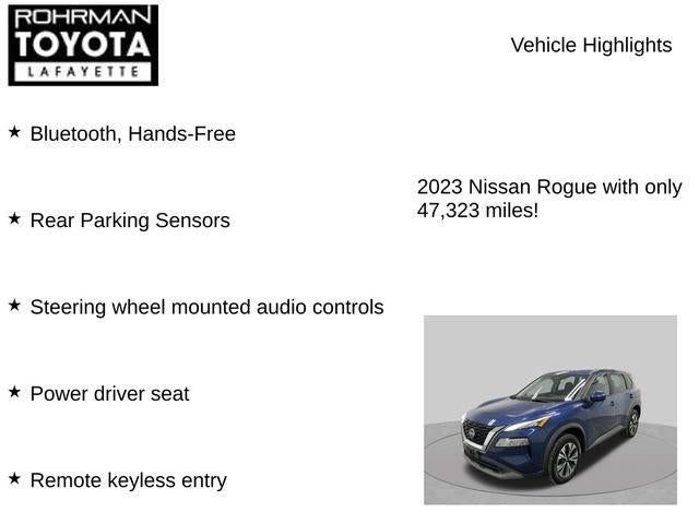 2023 Nissan Rogue SV