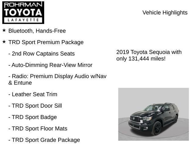 2019 Toyota Sequoia TRD Sport