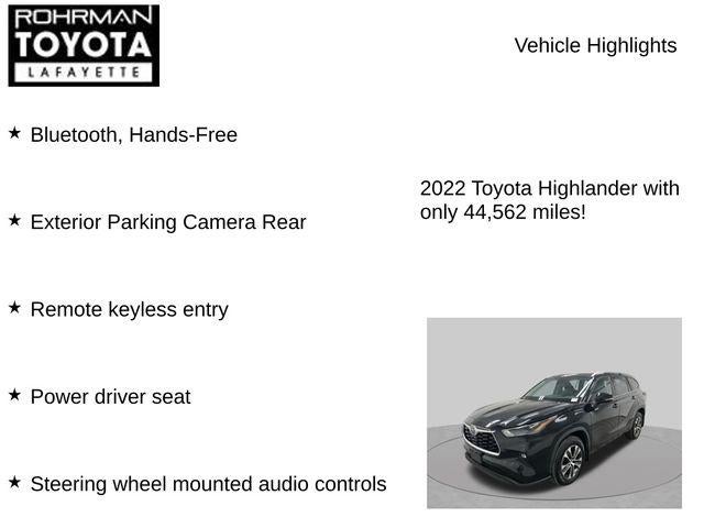 2022 Toyota Highlander XLE