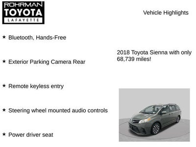 2018 Toyota Sienna LE 7 Passenger