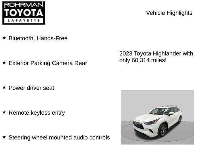 2023 Toyota Highlander XLE