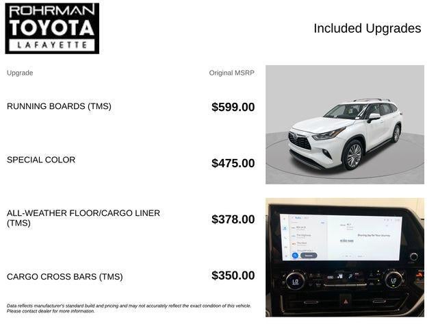 2025 Toyota Highlander Platinum