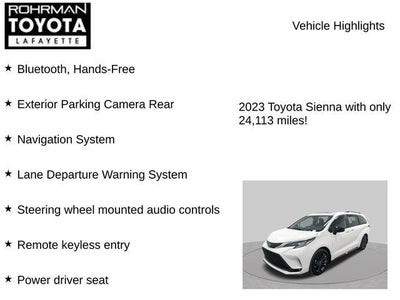 2023 Toyota Sienna XSE 7 Passenger