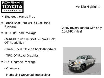 2016 Toyota Tundra SR5 CrewMax