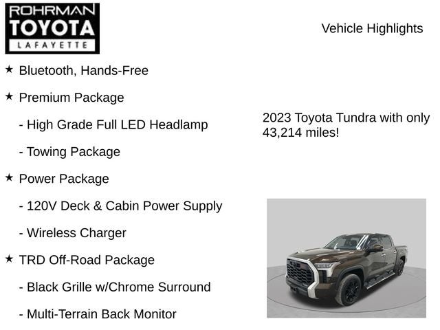 2023 Toyota Tundra Limited
