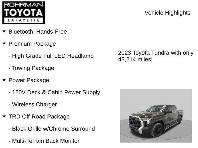 2023 Toyota Tundra Limited