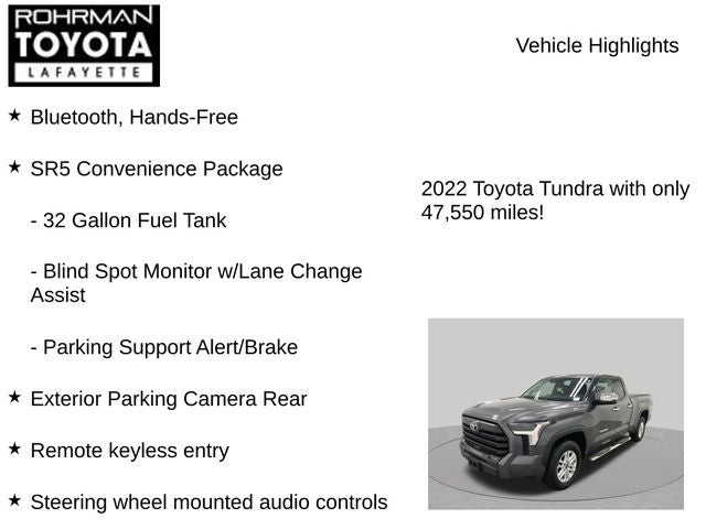 2022 Toyota Tundra SR5