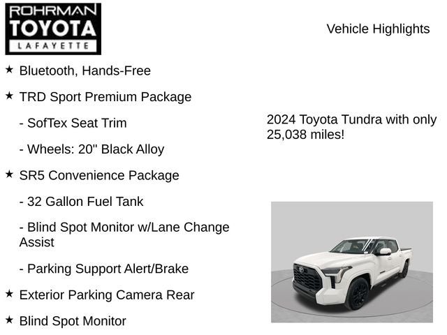 2024 Toyota Tundra SR5