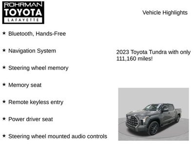 2023 Toyota Tundra Platinum