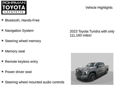 2023 Toyota Tundra Platinum