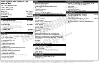 2013 Toyota Tundra Grade 5.7L V8