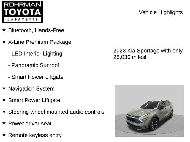 2023 Kia Sportage X-Line