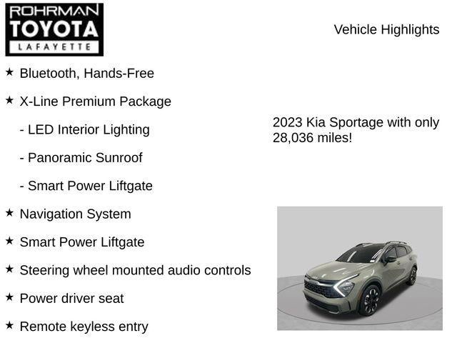 2023 Kia Sportage X-Line