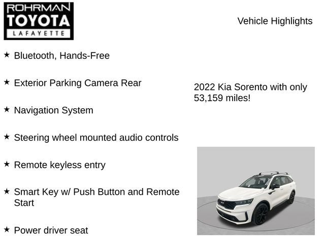 2022 Kia Sorento SX
