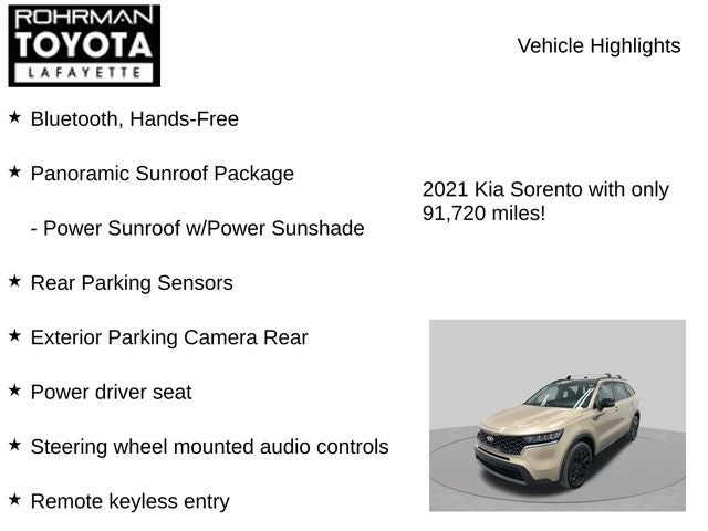2021 Kia Sorento S