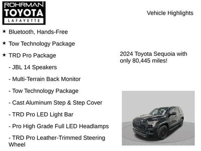 2024 Toyota Sequoia TRD Pro