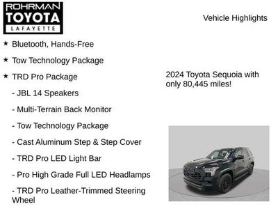 2024 Toyota Sequoia TRD Pro