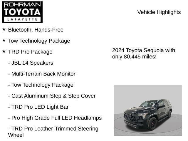 2024 Toyota Sequoia TRD Pro