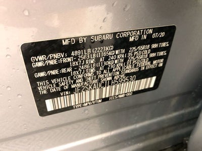 2020 Subaru Forester Limited